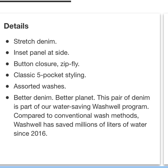 Maternity Inset Panel Vintage Slim Jeans with Washwell - Picture 5 of 5